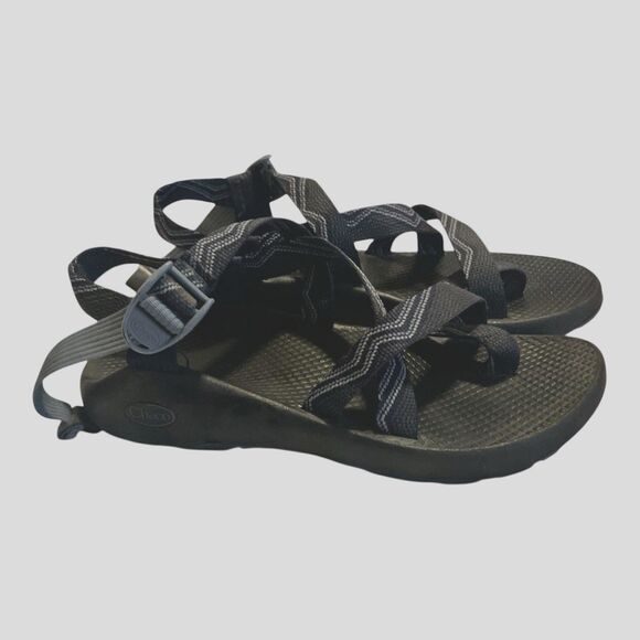 Chaco Shoes - Chaco Women's Z2 Sandals Classic, Black Blue Size 8 Women's, Barely Worn